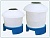 Пластиковый бак 610 л с подставкой (610ГРПК2) в Москве
